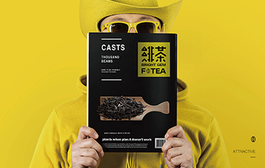 锦州绯茶品牌设计